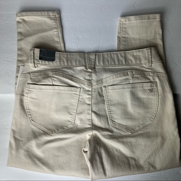 Wit & Wisdom Almond Luxe touch Ankle Skimmer Jean - Picture 14 of 16